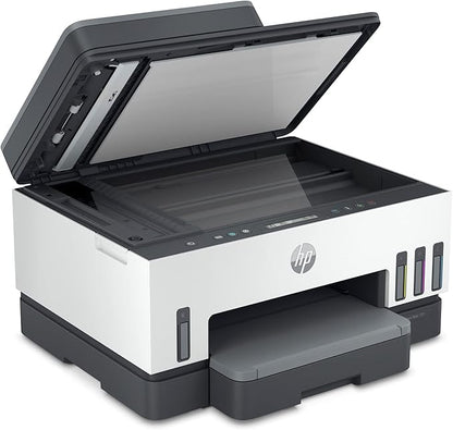 HP Smart Tank 7301 Wireless All-in-One Refillable Ink Tank Printer, Scanner, Copier with 2 years of ink included, Best for home office(28B70A)