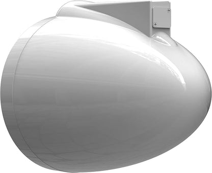 wet sounds Rev 8 White V2 Revolution Series 8" White Tower Speakers w/Silver Aluminum Fixed Clamp
