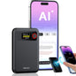 AI Voice Recorder with Transcribe Summarize: Note Voice Recorder with APP Control, 30H Continuous Recording, 64GB Memory Support 100+ Languages, AI Recorder for Calls, Lectures, Meetings