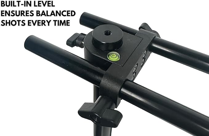 Glide Gear OH 200 Overhead Rig – DSLR, Smartphone – Modular, Adjustable, Flat Lay Mount, All-Metal Build