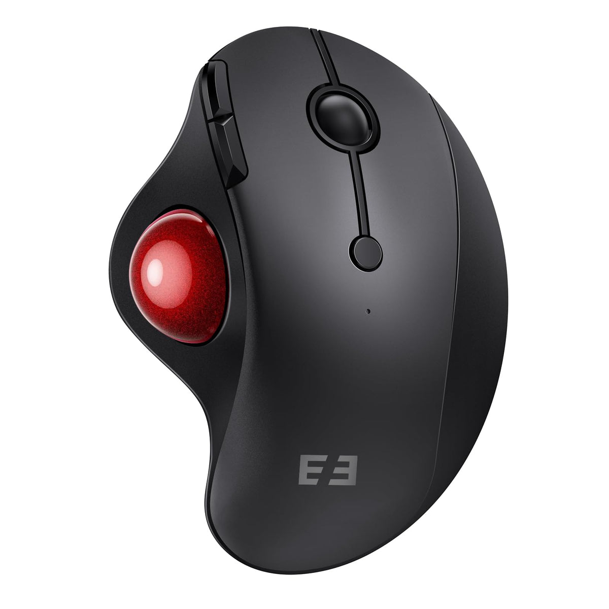 seenda Wireless Trackball Mouse, Ergonomic Bluetooth Rollerball Mouse,Black