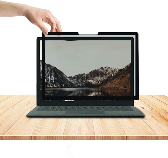 for Microsoft Surface Laptop 6/5/4/3/2/1 th Gen 15 inch Privacy Screen Protector Filter,Bubble Free Anti-Spy Anti-Glare Anti Blue Light Filter(for Surface Laptop 1/2/3/4/5/6 15 Privacy Screen Shield)