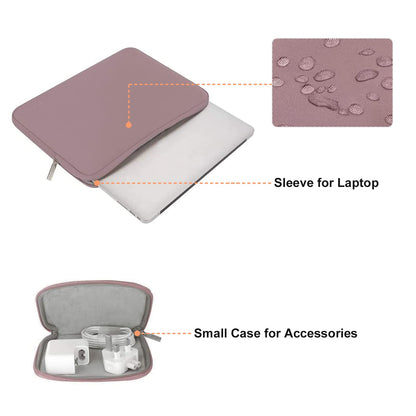 MOSISO Laptop Case 16 inch, 15-15.6 inch Laptop Sleeve with Small Case