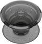 PopSockets Adhesive Phone Grip, Holder, Phone Stand, Black - Translucent Black Smoke