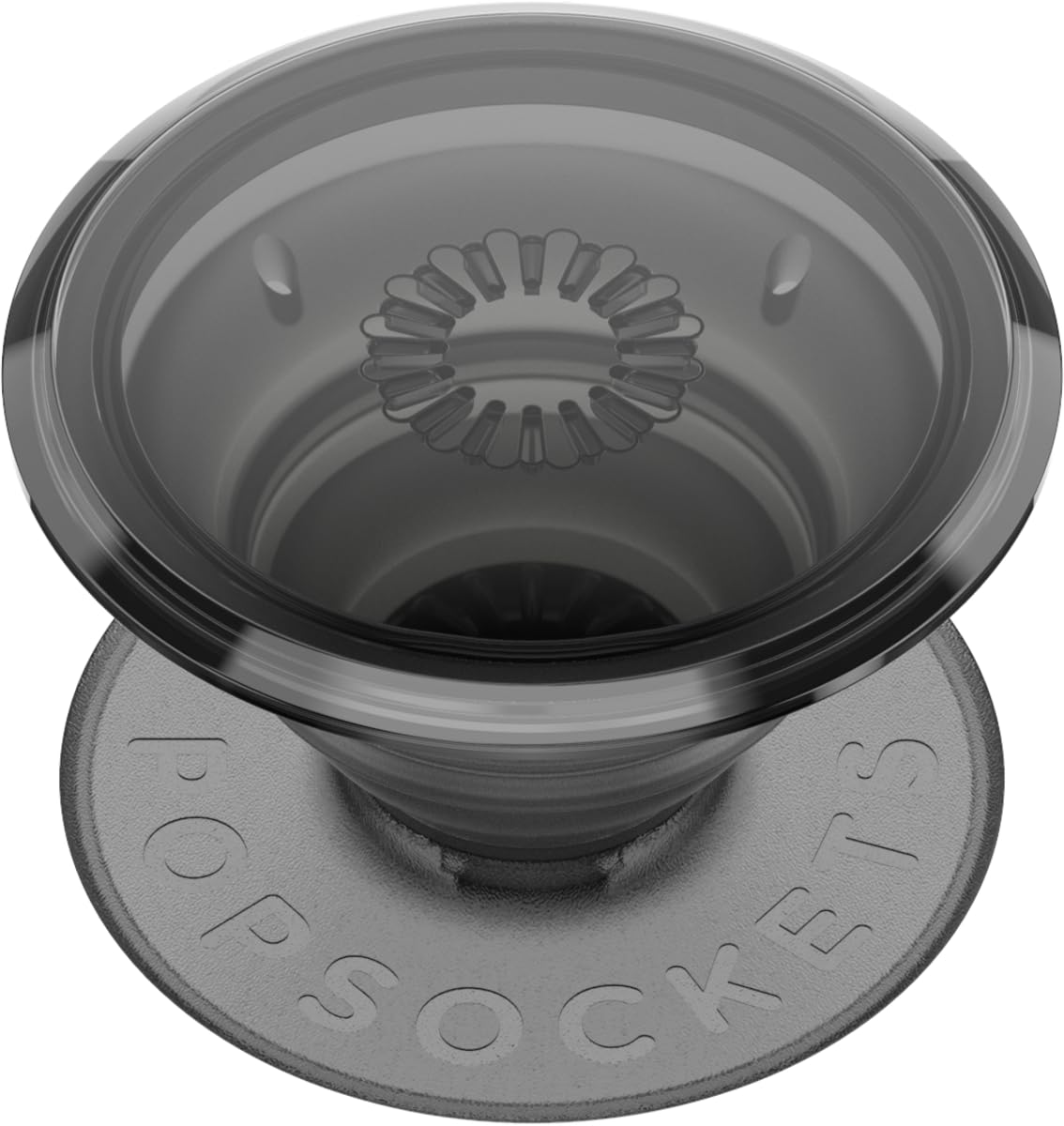 PopSockets Adhesive Phone Grip, Holder- Black Smoke