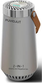 2 in 1 Car Air Purifier-Air Ionizer Plus Ozone Machine-Clean Odor,Dust,Smoke Smell for Car,Bathroom,Bedroom