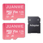 JUANWE 128GB Micro SD Card 2 Pack 128GB TF Card with Adapter