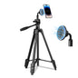 Phopik 55" Extendable Phone Tripod with Wireless Remote and Carry Bag