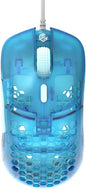 Gwolves Hati HTM Lightweight Honeycomb Wired Gaming Mouse,~56g,3389 Sensor,16,000 DPI, Low Latency,Anti-Interference,6 Programmable Buttons,On-Board Memory,PC/Mac and Laptop (Cerulean, HTM - Medium)