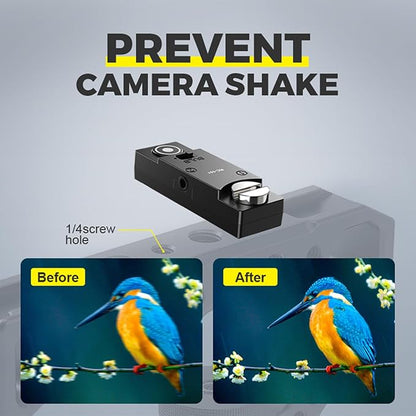 for GH Cameras Shutter Wire Remote Control RC101-L1 T0 GH5S S5 S5M2X S5II GH4 GH6 G9 G85 Remote 1/4 Screw Fixing Small Release Button Handle