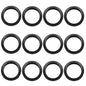 12 Pcs Rubber Grommets, 1-3/4" Inside Diameter 2" Drill Hole Rubber Wire Grommets O Ring Grommets for Wire, Firewall, Cables, Plugs, Automotive