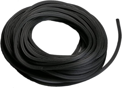 Window Screen Spline, (.125" x 40ft +.14" x 40ft +.16" x 40ft) 3 Sizes in 1 Kit - Screen Retainer Spline for Window Screen Replacement, Black, Tooltriz