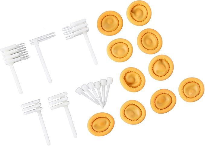 21 Pcs Hard Drive Head Replacement Comb Set, HDD Data Recovery Tool Kit with ABS Magnetic Head Repair Combs for Secure Fixation 104 123 203 302 403