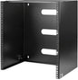 StarTech.com 12U Wall Mount Patch Panel Bracket - 13.75 in. (34.93 cm) Max. Mounting Depth - 19" Patch Panel Rack for Shallow Network Equipment- 125lbs Capacity, TAA (WALLMNT12)