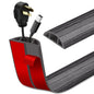 LSGCQ Floor Cord Cover Self Adhesive Cord Hider Floor Cable Management