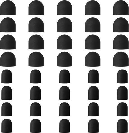40 Pcs Stylus Tips Replacement Tips Only Pencil Rubber for Stylus Pens Soft No Scratches Sensitivity and Precision Universal Ends Replacement Friendly Swede