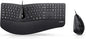 Perixx Periduo-505, Wired USB Ergonomic Split Keyboard and Vertical Mouse Combo with Adjustable Palm Rest and Short Tactical Membrane Keys, US English Layout