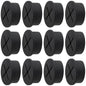Desk Grommet, 1 Inch Flexible Rubber Grommets, Silicone Cable Cord Grommet Wire Hole Cover for Desk, Table and Other Furnitures(12Pack)