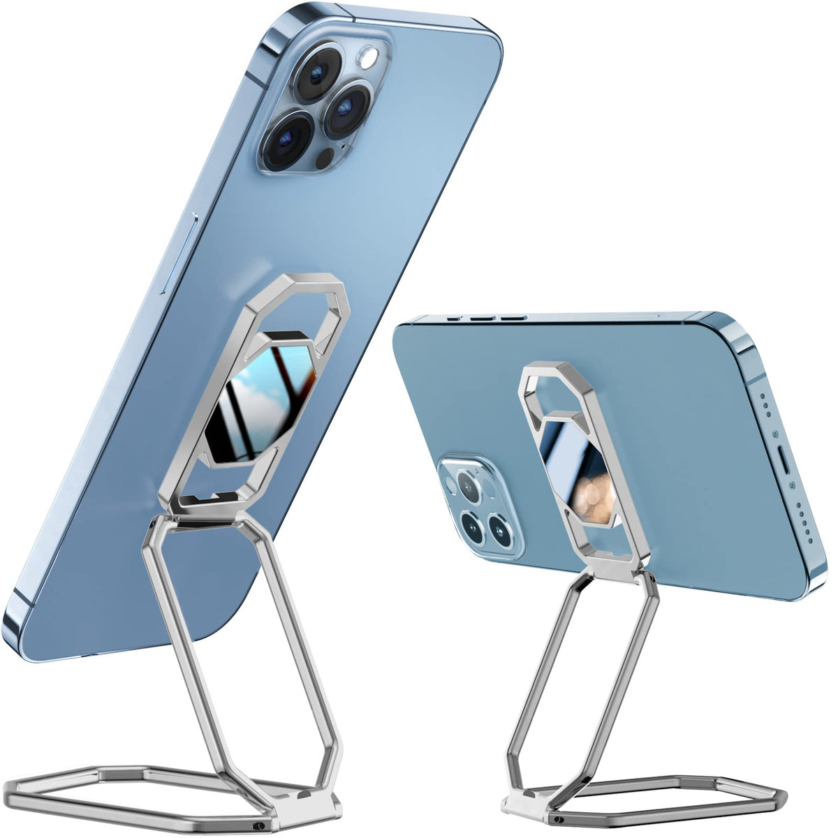 A-LuGei Phone Kickstand Ring Holder, Cell Phone Grips, Phone Stand for Desk