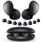 Ear Plugs for Sleeping Noise Cancelling, Reusable Silicone Ear Plugs for Noise Reduction with 8 Ear Tips, Earplugs for Sleep (Black, One Size)