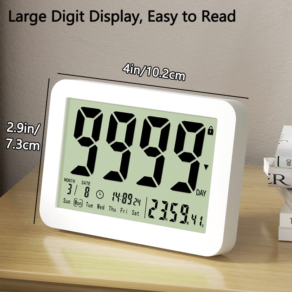 MOSTRUST Digital Countdown Days Timer Clock