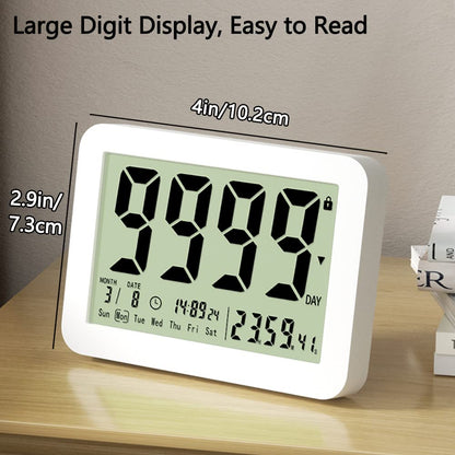 MOSTRUST Digital Countdown Days Timer Clock