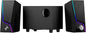 Nylavee Computer Speakers with Subwoofer, 2.1 Hi-Fi PC Speakers System with 6 Lighting Modes, Enhanced Bass, Plug and Play, USB/USB-C Powered and 3.5mm Aux in for Desktop, Monitor, Laptop, Tablet