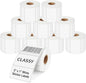 CLASSY 2" x 1" Direct Thermal Labels, 13000 Self-Adhesive Barcode Labels,Compatible with Rollo, Zebra Label Printers.