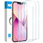 Fotbor [3+3 Pack for iPhone 16 Pro Screen Protector, Anti-Blue Light, [Eye Protection] 9H+ Tempered Glass with Camera Lens Protector
