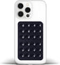 Anteel Medium-Sized Silicone Suction Phone Case Adhesive Mount, Enhanced Suction Power and Upgraded Thickened Sticky Phone Grip, Durable, Hands-Free Sticky Phone Holder, 2.28"x3.46" (Black)