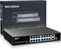16 Port PoE Switch Unmanaged, 16 Port PoE+@250W, 2 Gigabit Uplink Ports, 1 SFP Port, NICGIGA 19 Port Network Power Over Ethernet Switch, VLAN Mode, AI Watchdog 19 inch RackMount, Plug and Play.