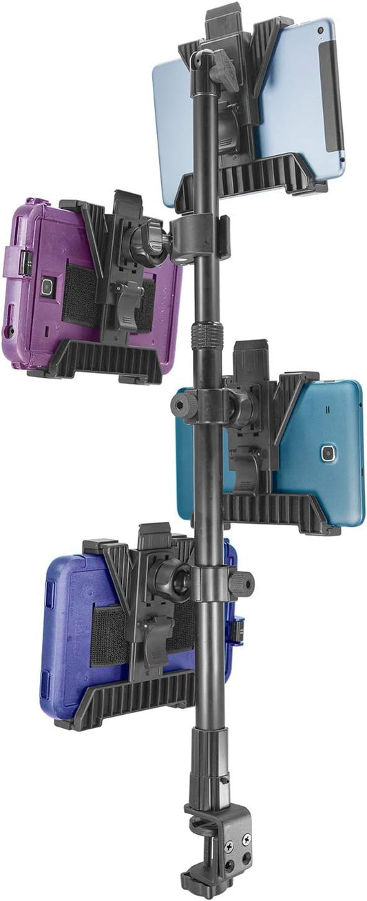 iBOLT TabDock Quad Tablet Clamp Mount 7-10" for POS & Delivery Apps