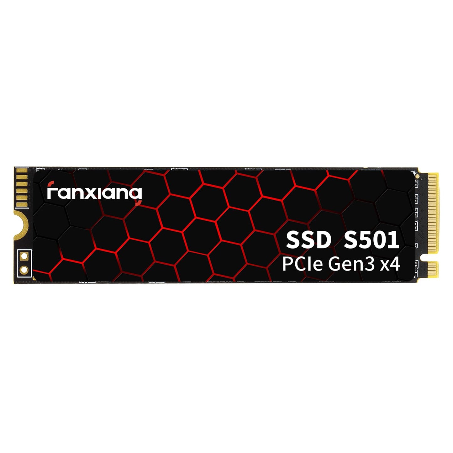 fanxiang S501 256GB NVMe SSD 3D NAND1.3 PCIe Gen3x4 M.2 2280 Internal Solid State Drive (Read Speed up to 2,050 MB/s) Compatible with Laptop & PC Desktop