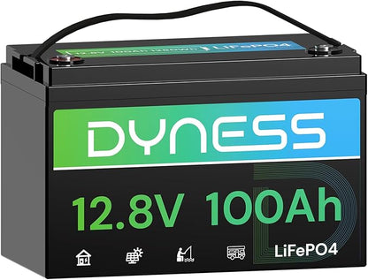 12V 100Ah LiFePO4 Lithium Battery BCI Group 31 with Low-Temp Protection, A+ Grade Cell Built-in 100A BMS, 12.8 Volt Lithium Battery Perfect for RV, Solar System, Off-Grid, Home Energy Storage