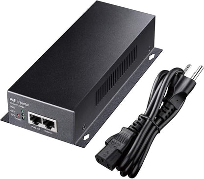 Cudy 90 Watts Gigabit PoE++ Injector, 10/100/1000Mbps PoE Adapter, 90W / 60W / 30W / 15.4W PoE Power Budget, PoE/PoE+ / PoE++ Adapter, IEEE 802.3af / 802.3at / 802.3bt Compliant, 48V ~ 52V (POE350)