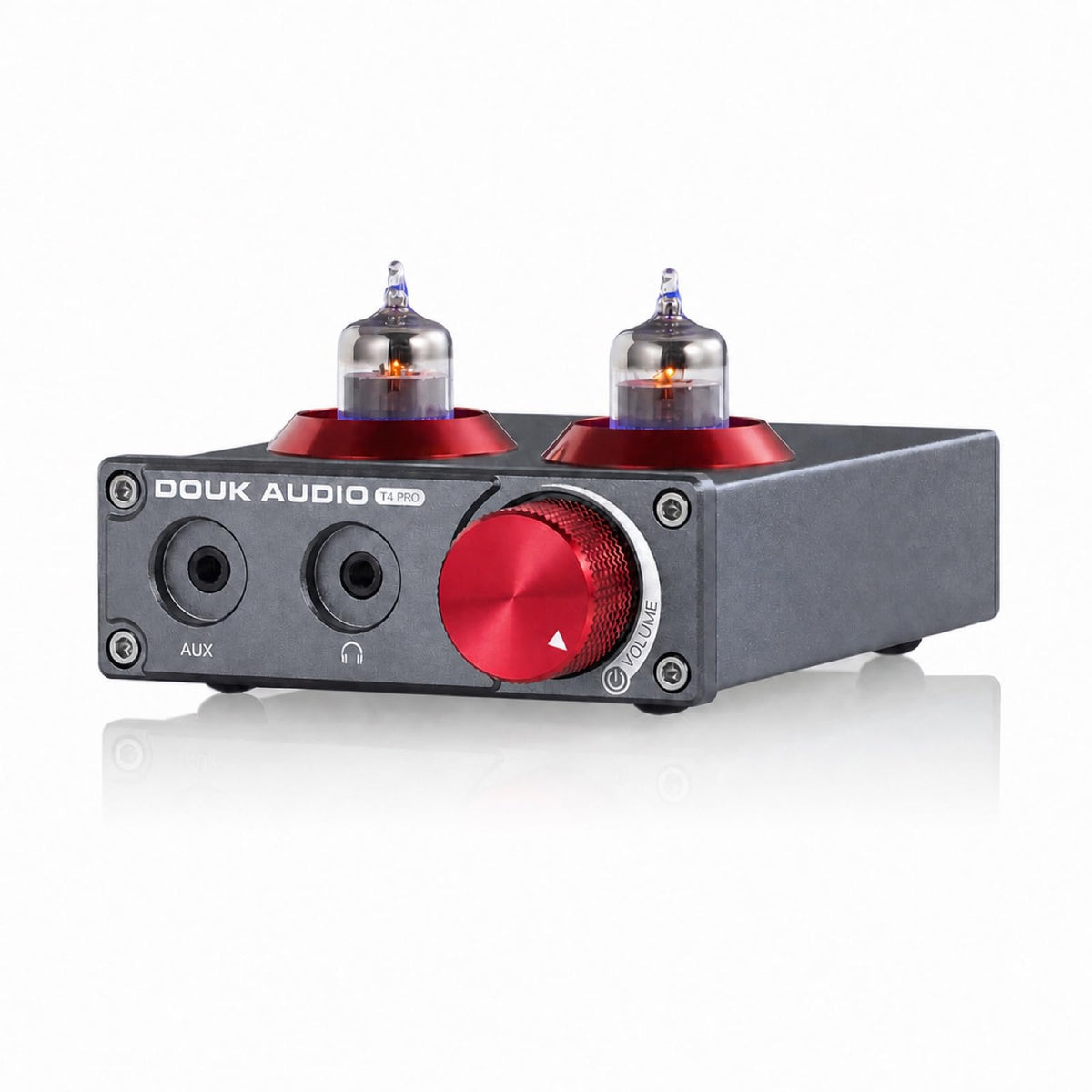 Douk Audio Tube Phono Preamp: 6CS6 Headphone Amp for Turntable (T4 PRO)