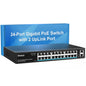 48-Port Gigabit PoE Switch Unmanaged Plug & Play IEEE802.3af/at PoE @400W