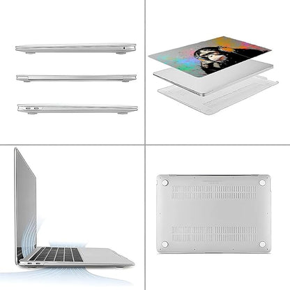 Compatible with MacBook Air 13.3 13.6 Inch Case 2022 2021 2020 2019 Plastic Hard Shell Case Cover,13.3 Air (A1932/A2179/A2337), Monkey