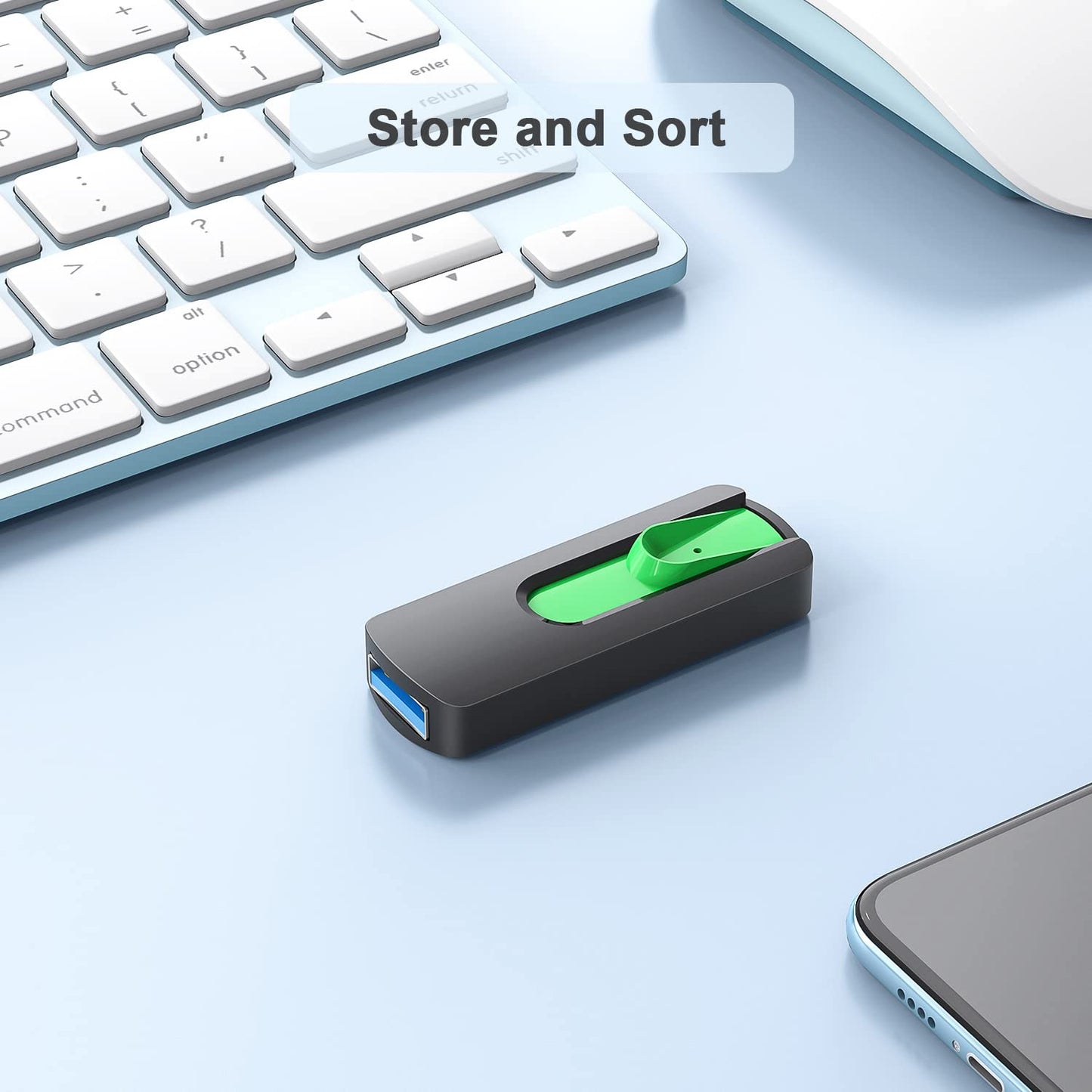 Aiibe 256GB USB 3.0 Flash Drive USB Drive Thumb Drive 256GB USB Flash Drive Memory Stick Jump Drive for Laptop