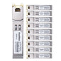 10Pcs Multi-Mode 10G SFP+ Fiber Module Network Transceiver, SR MM850nm 300m, Duplex LC for Switch, Router, Firewall, Network Card, Media Converter etc