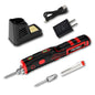 FROGBRO 11W 2500mAh USB Rechargeable Cordless Soldering Iron Kit 2 Tips
