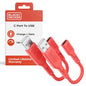 BLACK+DECKER USB C to USB Adapter [2 Pack] Type C Female to USBA, Coral