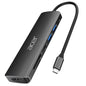 Acer USB C Hub, 7 in 1 Multi-Port Adapter for Laptop/Mac Type C Devices