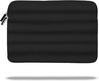 ANECDOTE Laptop Case 15-16 Inch – A Perfect Laptop Sleeve - Compatible with MacBook Air/Pro 15 inch M3 M2 M1 Chip Pro Max 2023-2021 – Fits Well, Made of 100% Nylon with Aesthetic Design (Black)