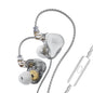 CCA KZ Zax in Ear Monitor Headphones 16 Units 7BA 1DD Hybrid Drivers HiFi IEM Earphones High Clarity Metal Gaming Earbuds with 2 Pin Detachable Cable