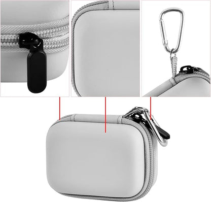 Portable Charger Power Bank Case for Swyop/for Feob/for Charmast/for JEJILL/for LanLuk/for VEGER/for iWALK/for Taegila/for Kuulaa and More Small Charging Battery Pack - Bag Only (White)
