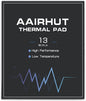 Aairhut Thermal Pad 13W/mK, 120x120x3mm Silicone Cooling Pad GPU Non Conductive Heat Resistance Extreme Odyssey Cover with Dual Self-Adhesive Films for PC Laptop Heatsink/GPU/CPU/LED