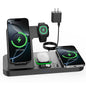 Dual Phone Foldable Wireless Charging Station for Apple Devices