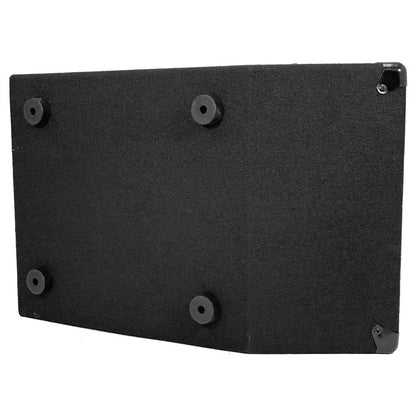 Seismic Audio - SA-10MT-PW-Pair - Pair of Powered 2-Way 10" Floor / Stage Monitor Wedge Style with Titanium Horns