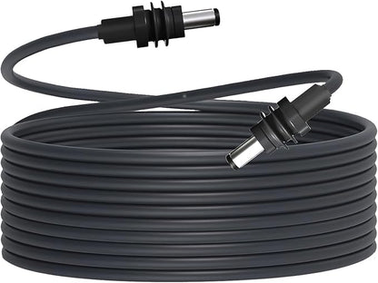 DC5521 Power Extension Cable for Starlink Mini,10FT 25FT 50FT 16AWG Waterproof DC 5521 Cord, DC Male to Male Extension Cable for Starklink Mini Work with 20V/65W+ PD Source (Male to Male 50 FT)